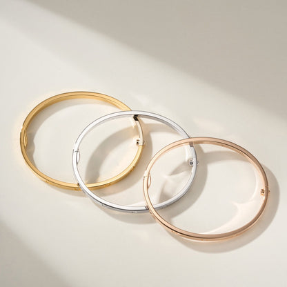 [Lumi Jewelery]LOVE BRACELET 3.65MM 6 DIAMONDS