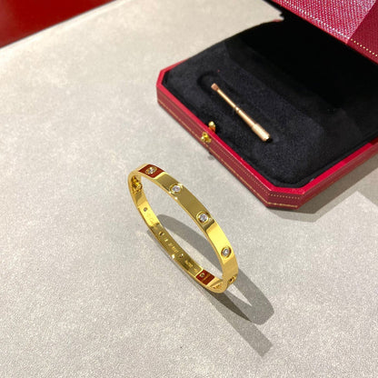 [Lumi Jewellery]LOVE BRACELET 6.1MM 10 DIAMONDS