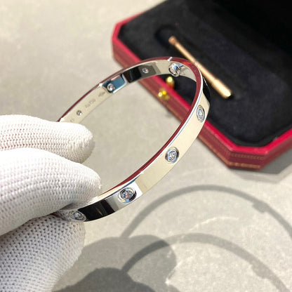 [Lumi Jewellery]LOVE BRACELET 6.1MM 10 DIAMONDS