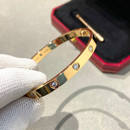 [Lumi Jewellery]LOVE BRACELET 6.1MM 10 DIAMONDS