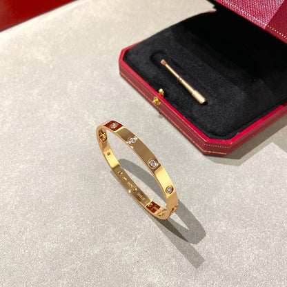 [Lumi Jewellery]LOVE BRACELET 6.1MM 10 DIAMONDS