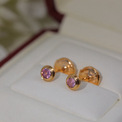 [Lumi Jewelery]DAMOUR PING DIAMOND EARRINGS