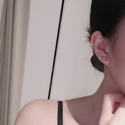 [Lumi Jewelery]DAMOUR PING DIAMOND EARRINGS