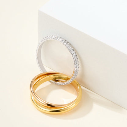[Lumi Jewelery]TRINITY 2.5MM RING COLLECTION