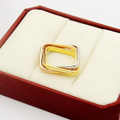 [Lumi Jewelery]TRINITY 3.5MM CUSHION RING COLLECTION