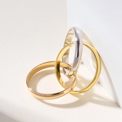 [Lumi Jewelery]TRINITY 2.5MM RING COLLECTION
