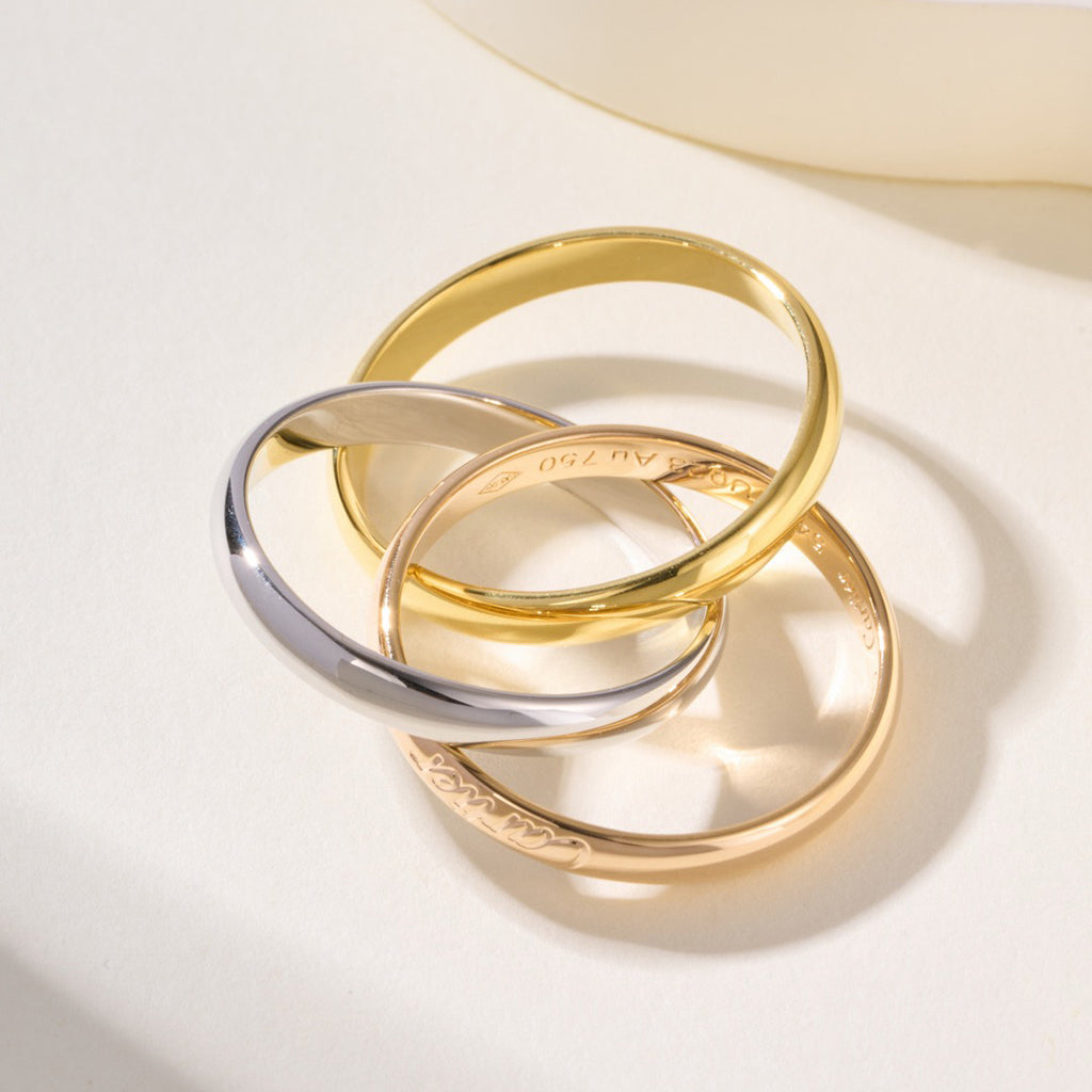 [Lumi Jewelery]TRINITY 2.5MM RING COLLECTION