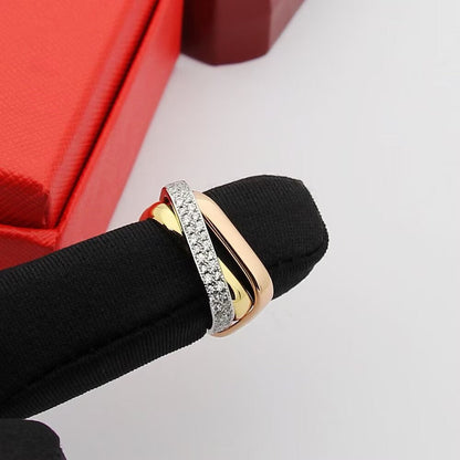 [Lumi Jewelery]TRINITY 3.5MM CUSHION RING COLLECTION