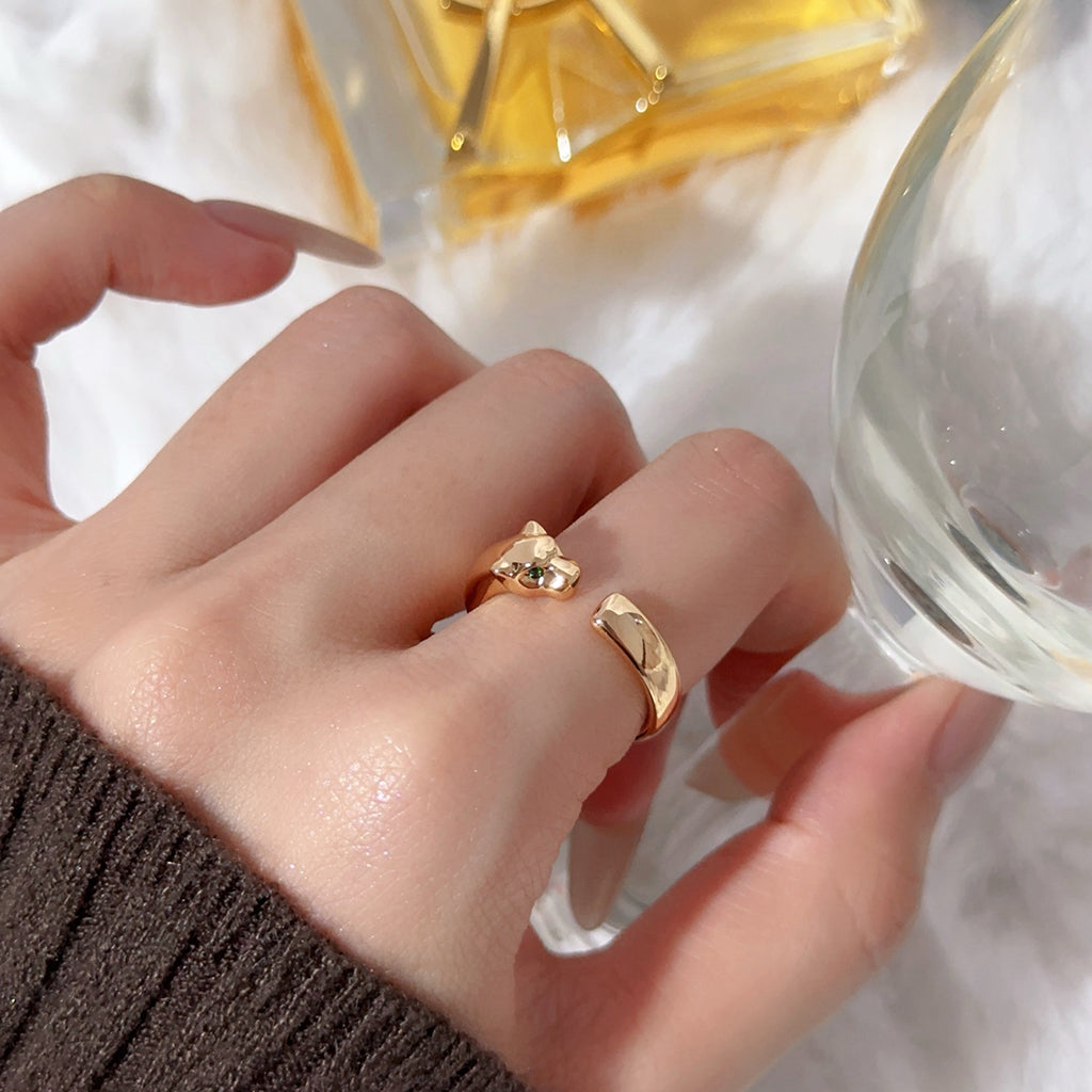 [Lumi Jewelery]PANTHERE NO DIAMOND SMALL RING