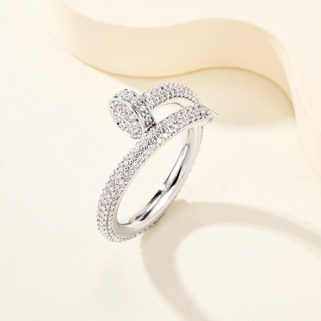 [Lumi Jewelery]JUSTE RING 2.6MM FULL DIAMOND
