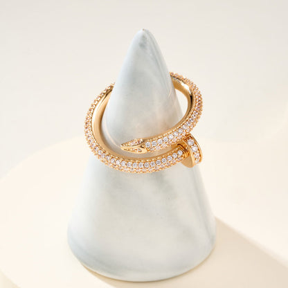 [Lumi Jewelery]JUSTE RING 2.6MM FULL DIAMOND