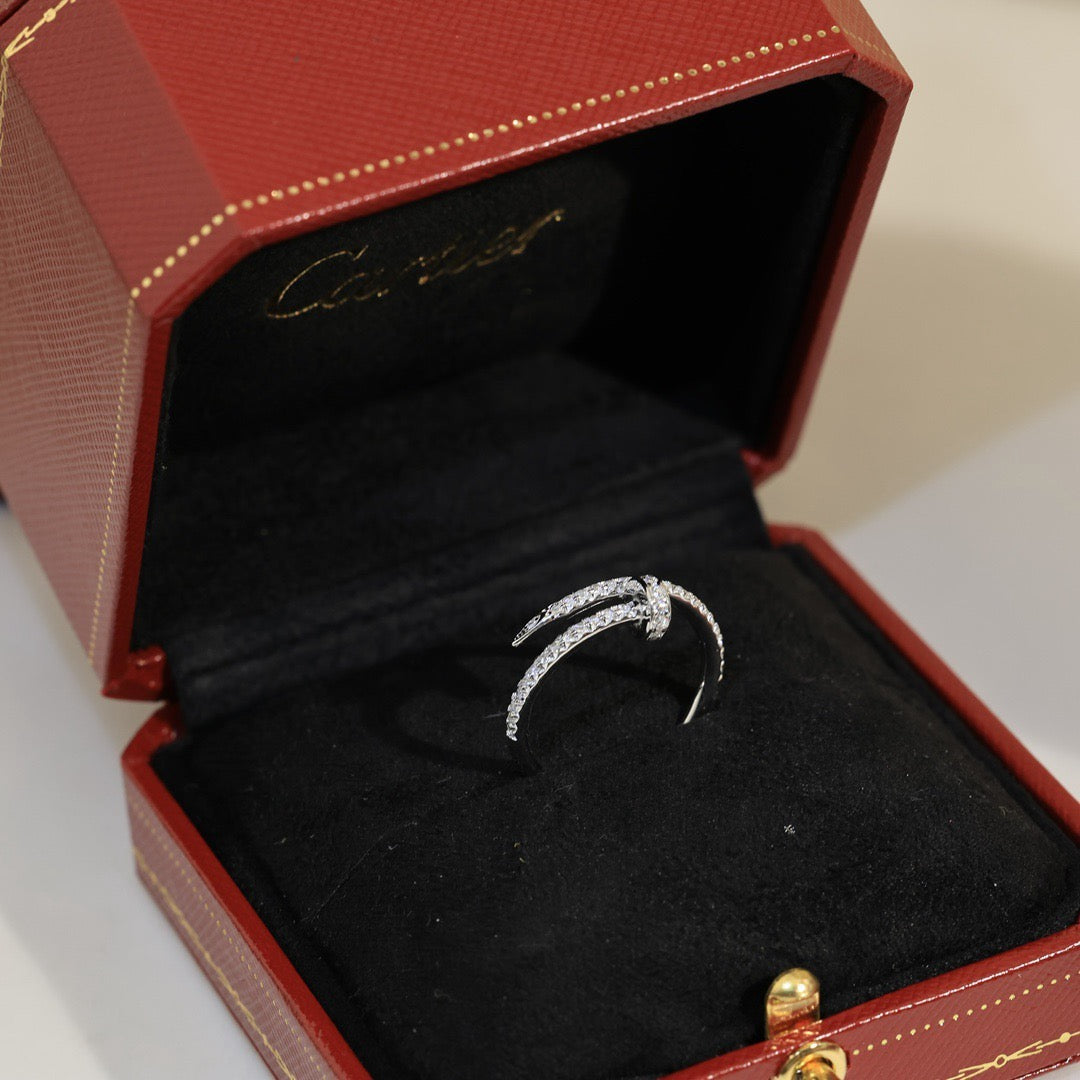 [Lumi Jewelery]JUSTE 1.8MM FULL DIAMOND RING