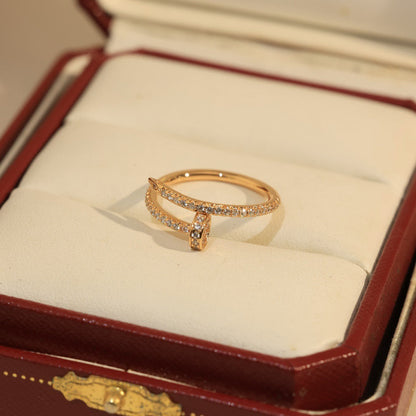 [Lumi Jewelery]JUSTE 1.8MM FULL DIAMOND RING