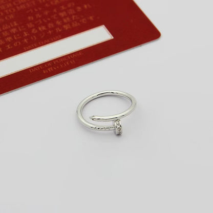 [Lumi Jewelery]JUSTE 1.8MM HALF DIAMOND RING