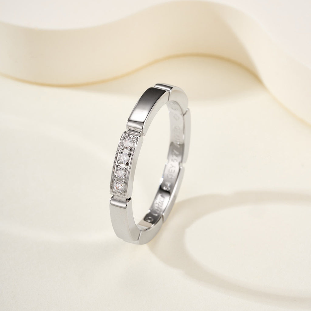 [Lumi Jewelery]MAILLON PANTHERE 4 DIAMOND RING