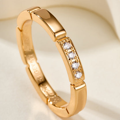 [Lumi Jewelery]MAILLON PANTHERE 4 DIAMOND RING