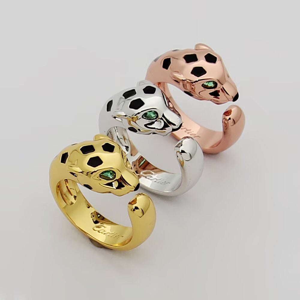 [Lumi Jewelery]PANTHERE SPOTTED MEDIUM RING