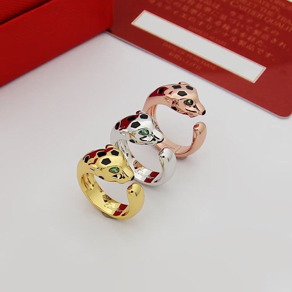 [Lumi Jewelery]PANTHERE SPOTTED MEDIUM RING