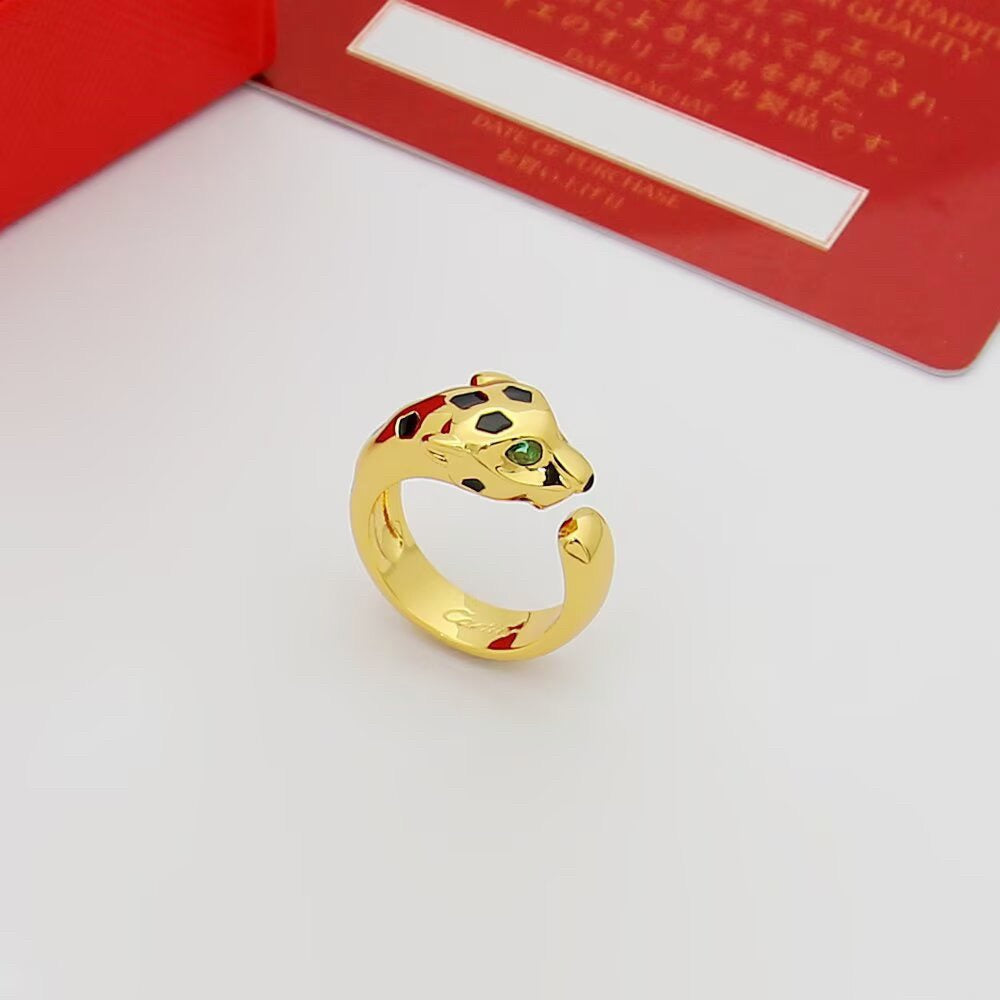 [Lumi Jewelery]PANTHERE SPOTTED MEDIUM RING