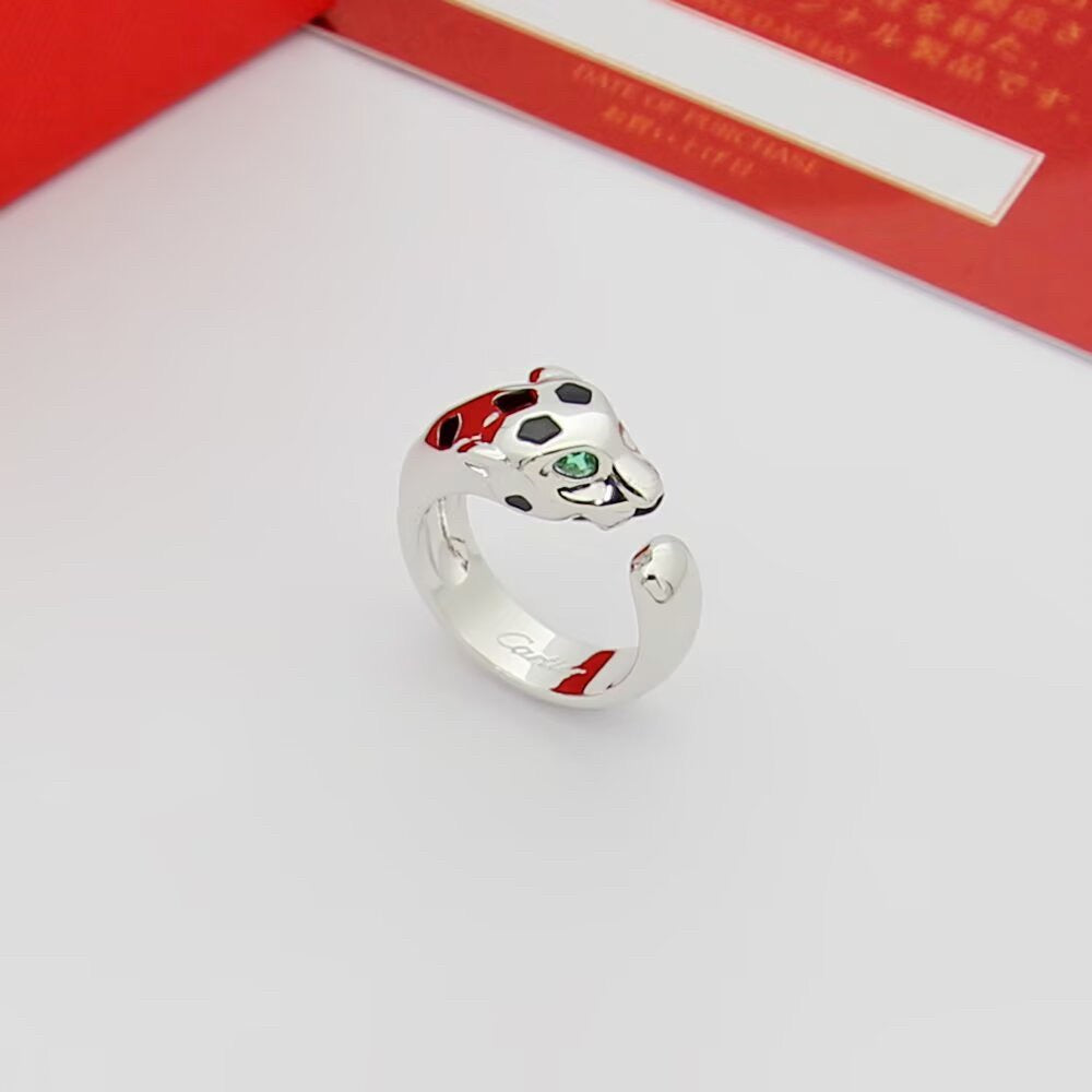 [Lumi Jewelery]PANTHERE SPOTTED MEDIUM RING