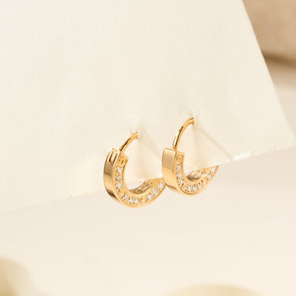 [Lumi Jewelery]LOVE DIAMOND EARRINGS