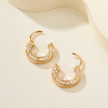 [Lumi Jewelery]LOVE DIAMOND EARRINGS