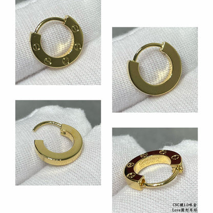 [Lumi Jewelery]LOVE MINI EARRINGS