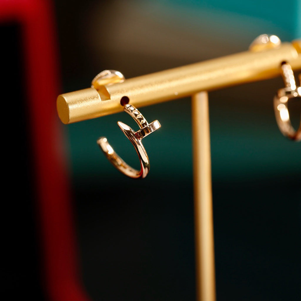 [Lumi Jewelery]JUSTE NO DIAMOND SMALL EARRINGS
