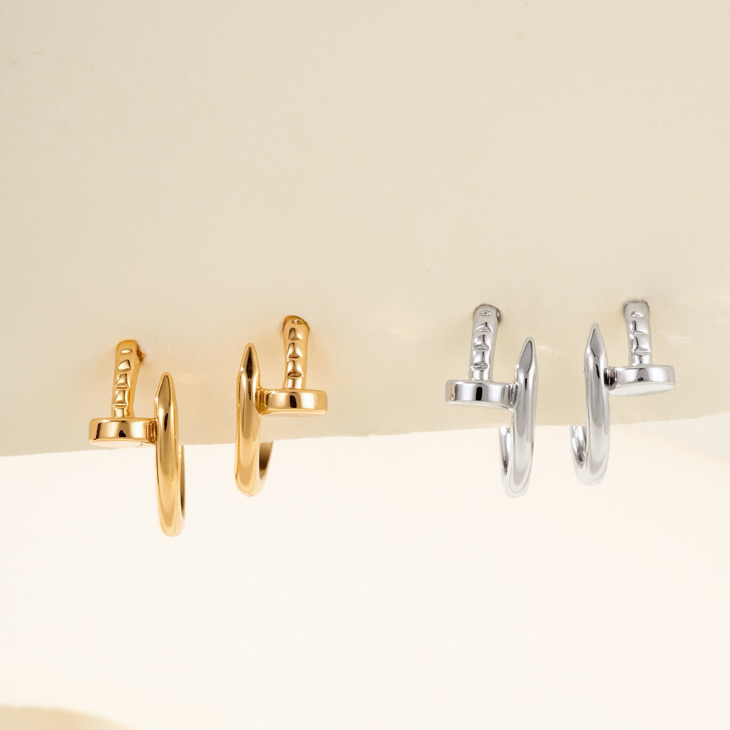 [Lumi Jewelery]JUSTE NO DIAMOND MINI EARRINGS