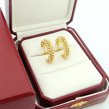 [Lumi Jewelery]CLASH FULL DIAMOND MEDIUM EARRINGS