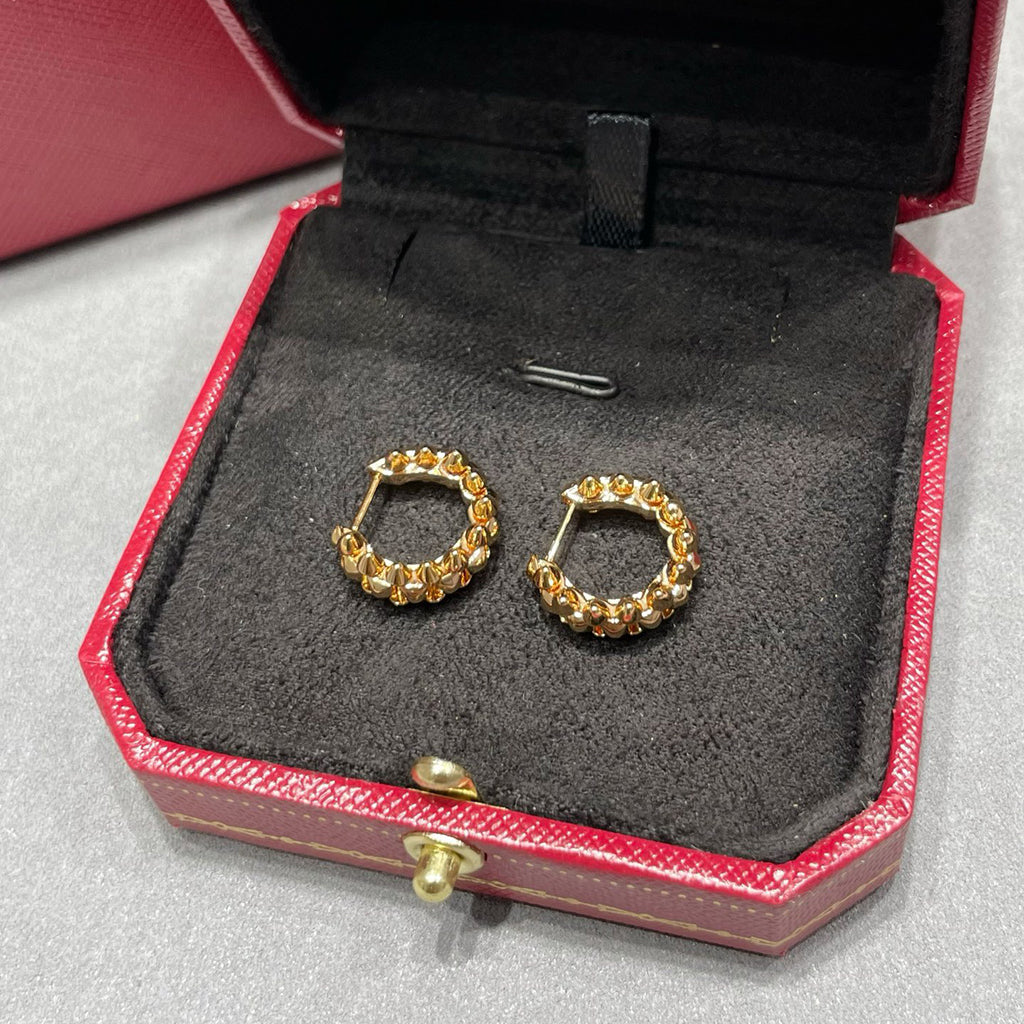 [Lumi Jewelery]CLASH MINI HOOP EARRINGS