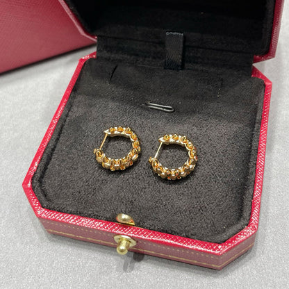 [Lumi Jewelery]CLASH MINI HOOP EARRINGS