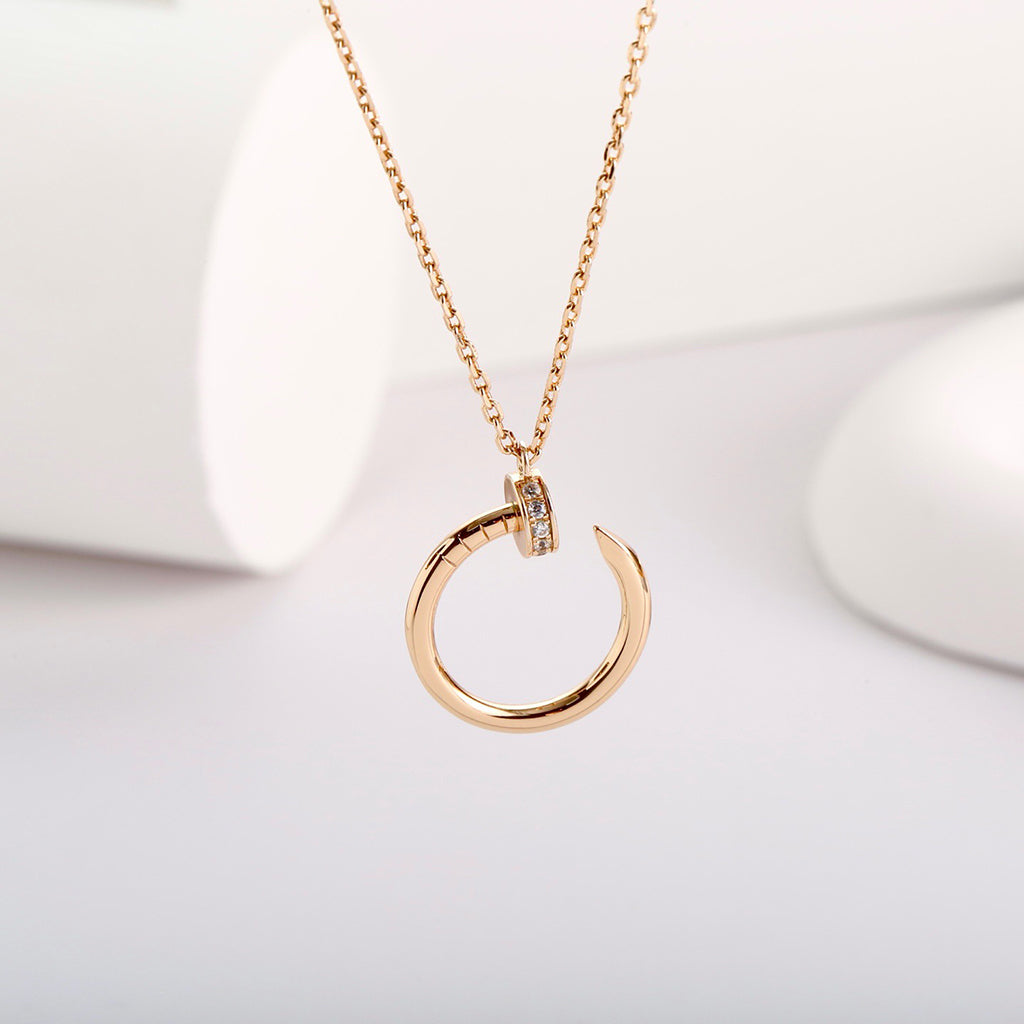 [Lumi Jewelery]JUSTE NECKLACE FULL DIAMOND