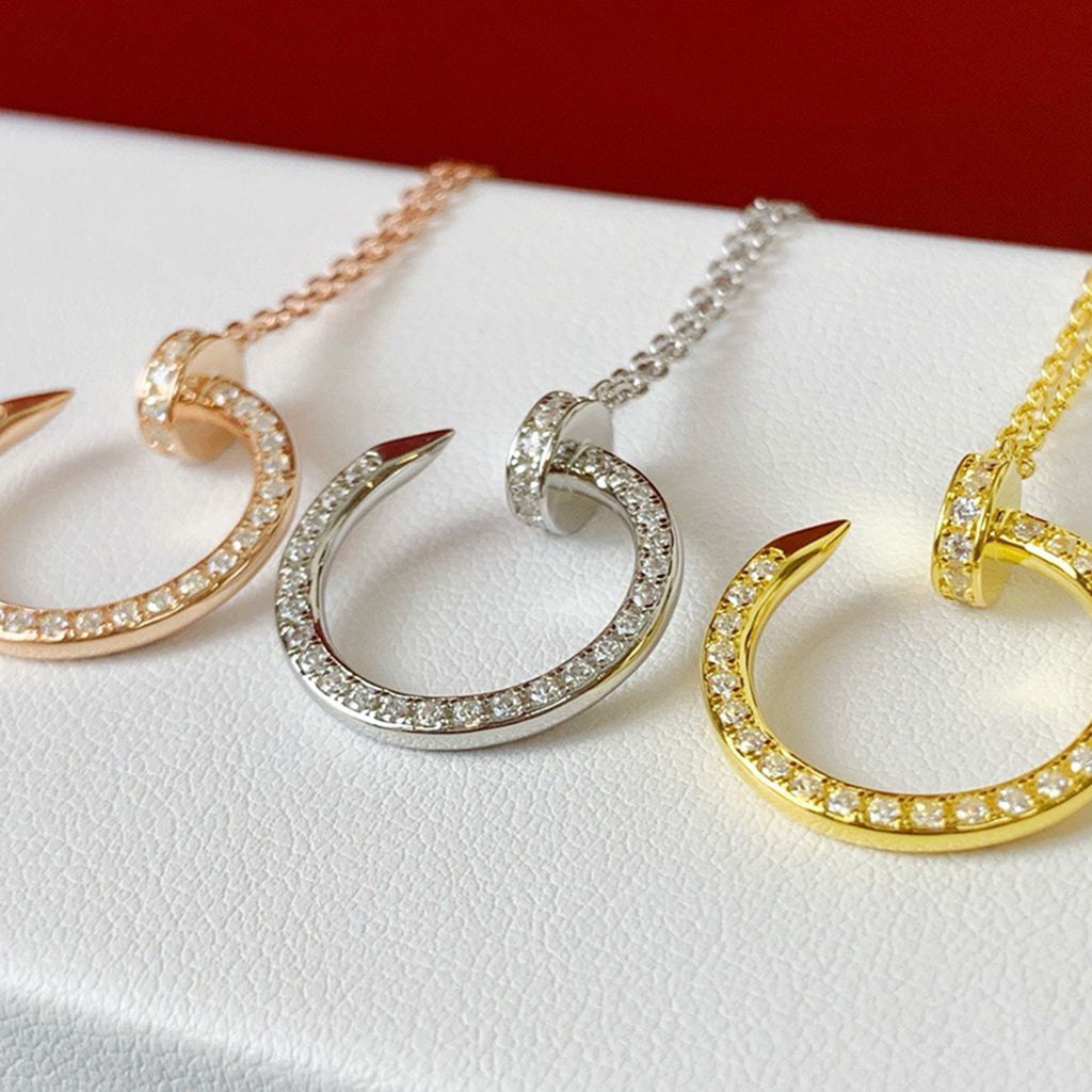[Lumi Jewelery]JUSTE NECKLACE FULL DIAMOND