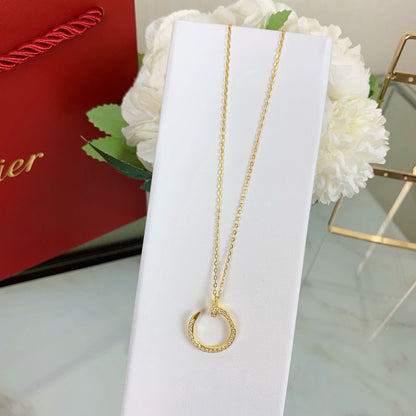 [Lumi Jewelery]JUSTE NECKLACE FULL DIAMOND