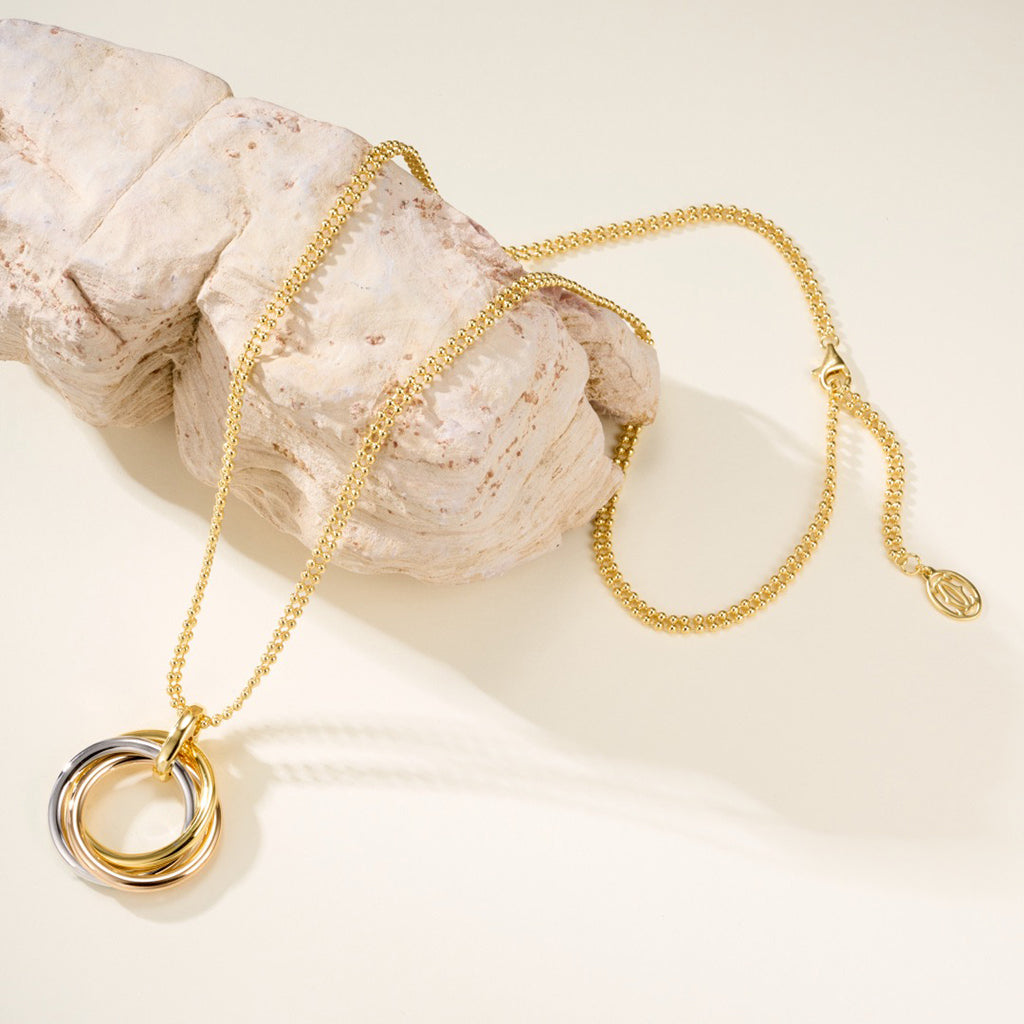 [Lumi Jewelery]TRINITY LARGE NECKLACE