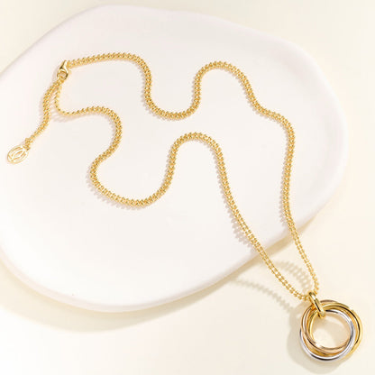 [Lumi Jewelery]TRINITY LARGE NECKLACE