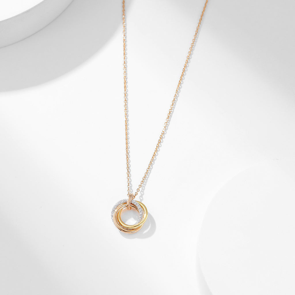 [Lumi Jewelery]TRINITY SMALL NECKLACE