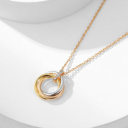 [Lumi Jewelery]TRINITY SMALL NECKLACE