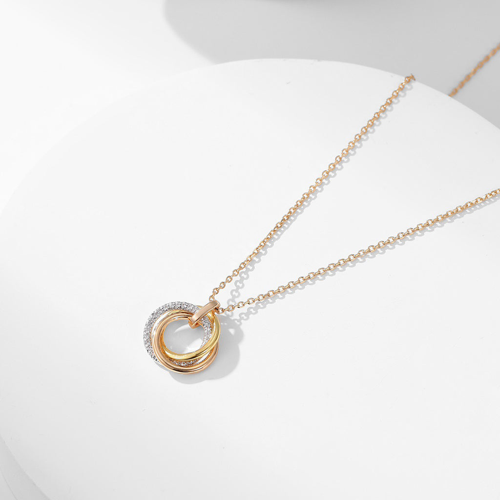 [Lumi Jewelery]TRINITY SMALL NECKLACE