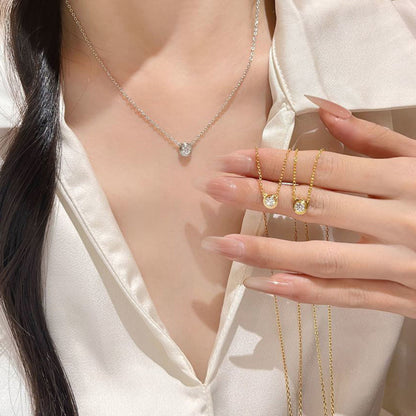 [Lumi Jewelery]DAMOUR DIAMOND NECKLACE