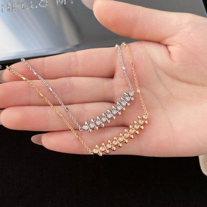 [Lumi Jewelery]CLASH  MEDIUM DIAMOND NECKLACE