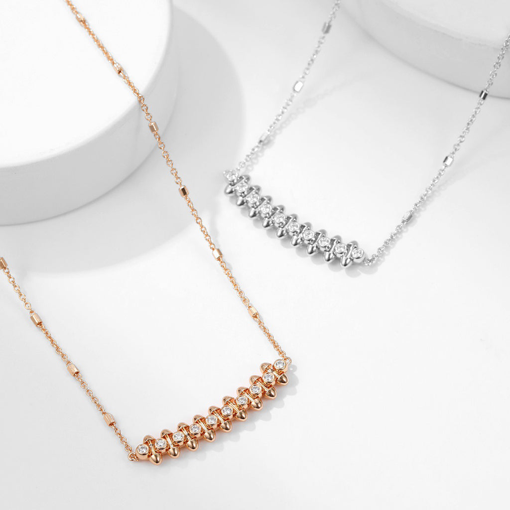 [Lumi Jewelery]CLASH  MEDIUM DIAMOND NECKLACE