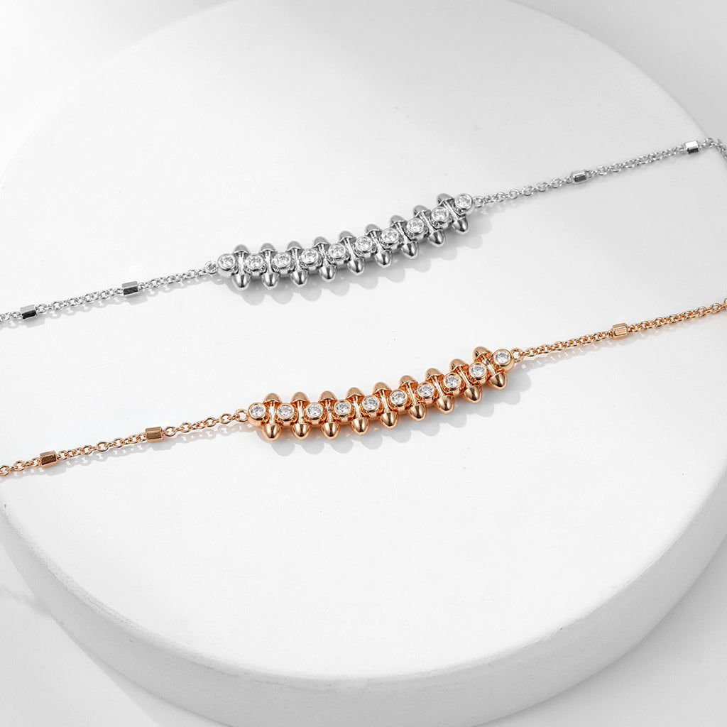 [Lumi Jewelery]CLASH  MEDIUM DIAMOND NECKLACE