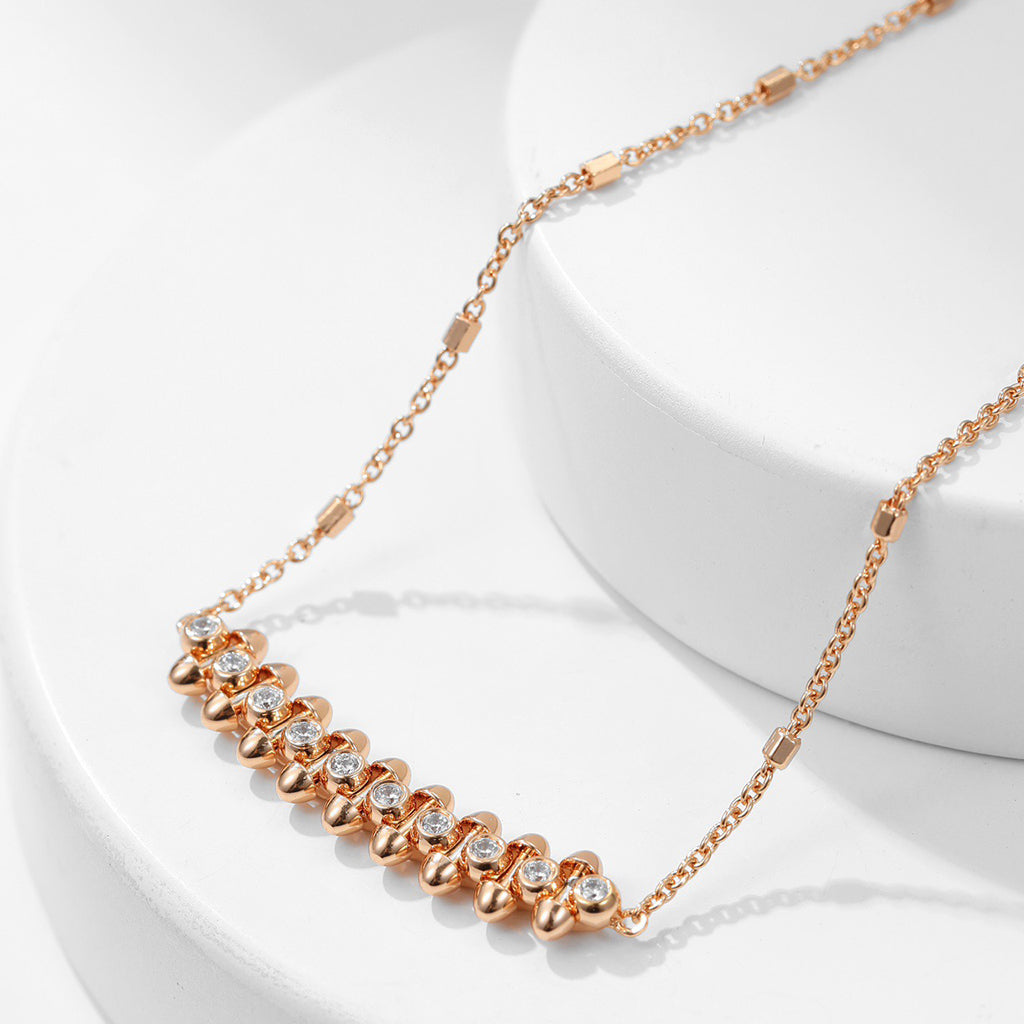 [Lumi Jewelery]CLASH  MEDIUM DIAMOND NECKLACE