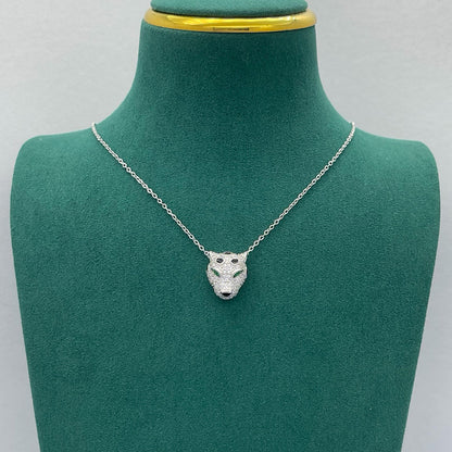 [Lumi Jewelery]PANTHERE FULL DIAMOND NECKLACE