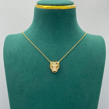 [Lumi Jewelery]PANTHERE FULL DIAMOND NECKLACE