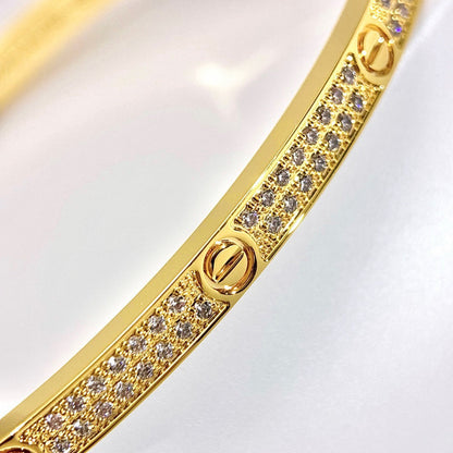 [Lumi Jewelery]LOVE BRACELET 3.65MM DIAMOND-PAVED