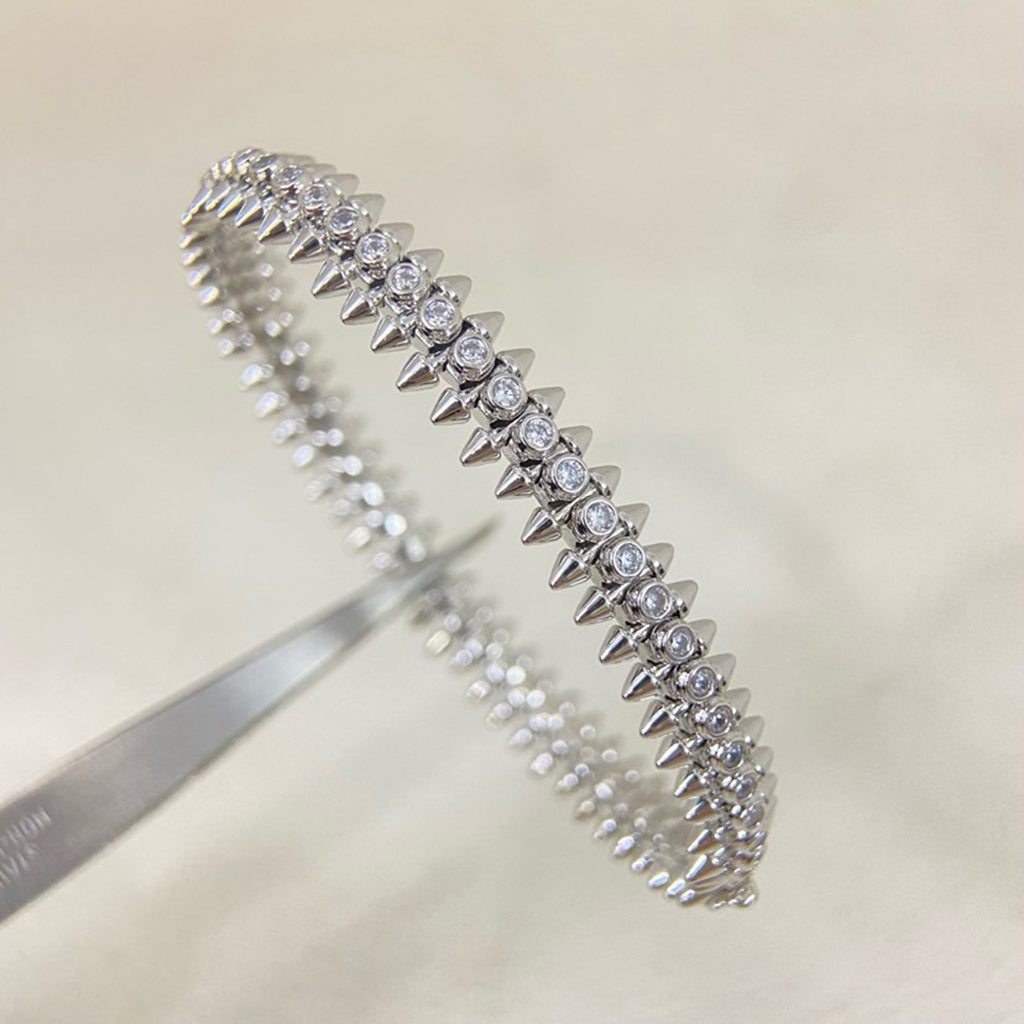 [Lumi Jewelery]CLASH  BRACELET 8MM DIAMONDS