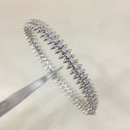 [Lumi Jewelery]CLASH  BRACELET 8MM DIAMONDS